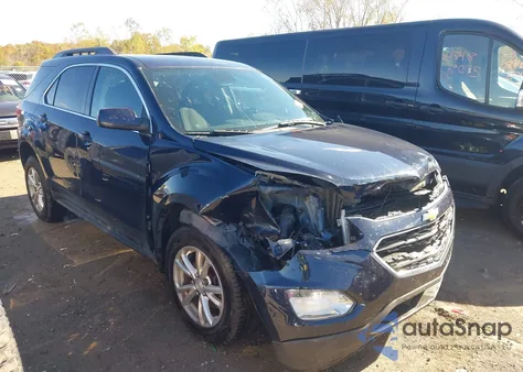 2017 Chevrolet Equinox Lt из США, поврежденный, VIN 2GNALCEKXH1570215